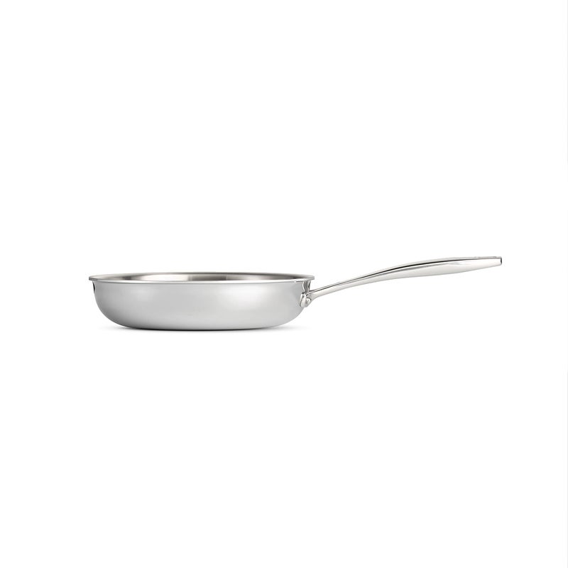 Tramontina Signature Tri-Ply Clad Stainless Steel 8-Inch Small Frying Pan, Induction-Ready Skillet, Dishwasher-Safe, NSF-Certified, Made in Brazil - Image 2